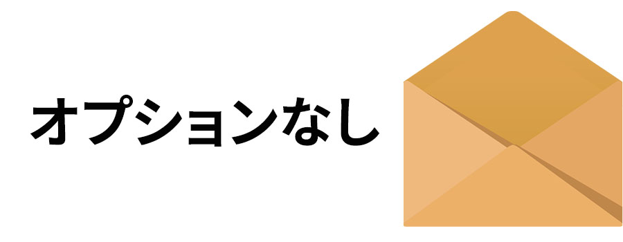 オプションなし